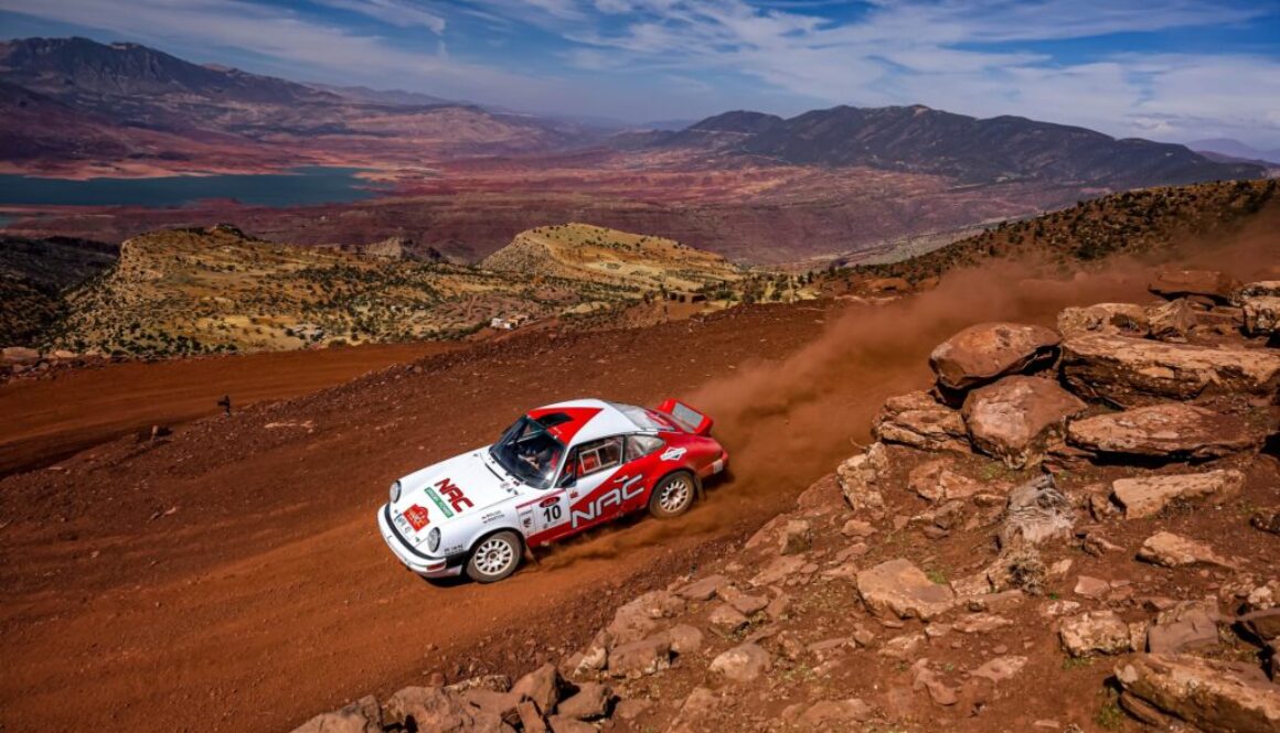 Najtrudniejszy etap rajdu Maroc Historic Rally 2023!